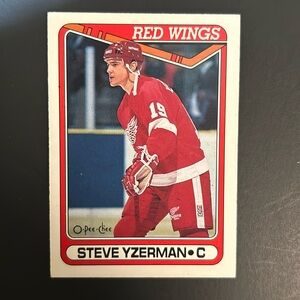 🏒3/$12. Bundle & Save. Steve Yzerman. 1990 O-Pee-Chee. Card # 222